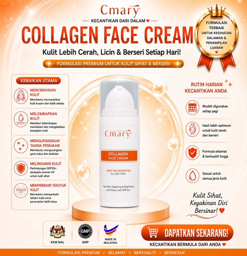 Poster produk Collagen Face Cream CMARY